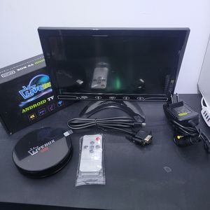 10.1 inch portable monitor with 4k android box